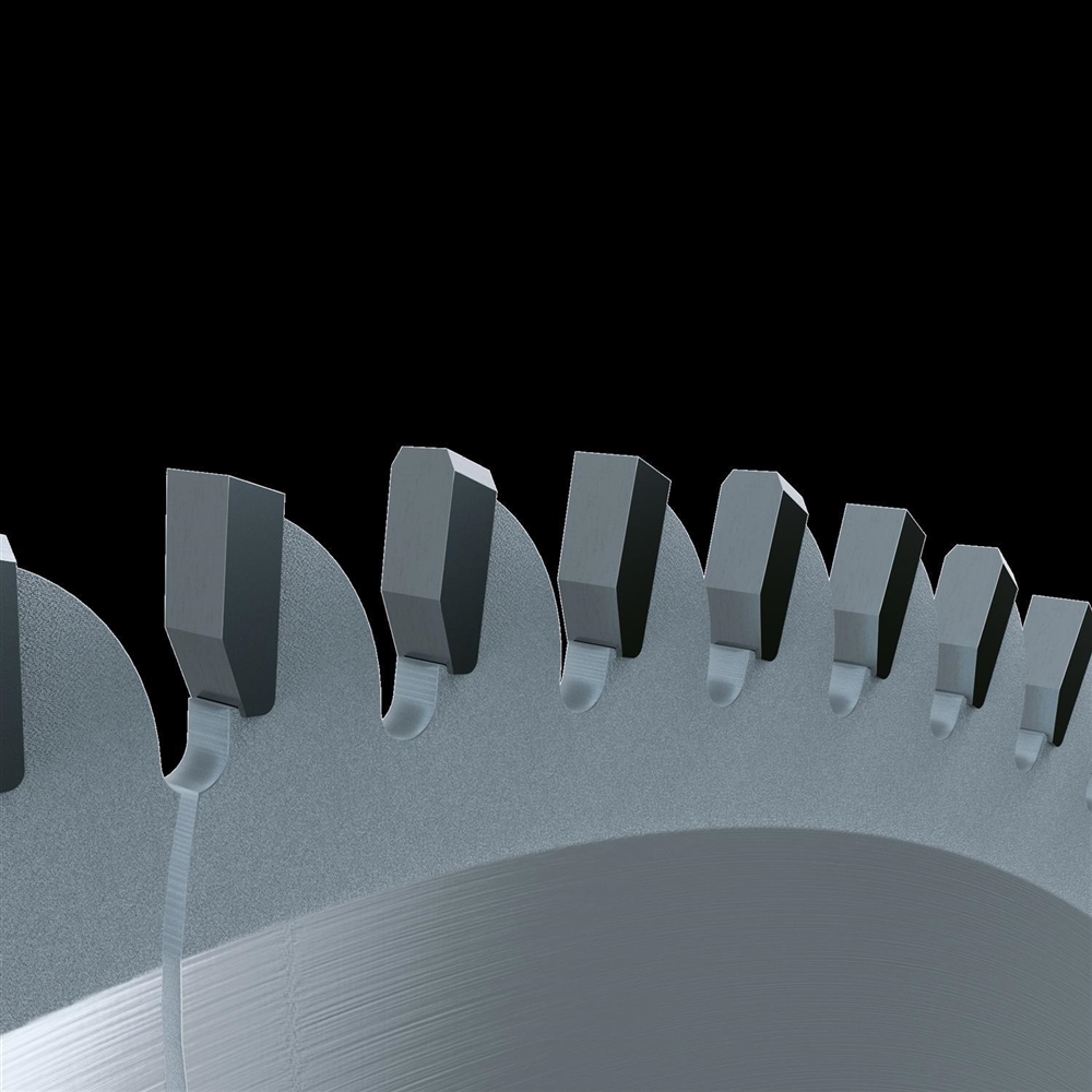 Hartmetallbestückte TFZ/NE Kreissägeblätter <br />Trapez-Flachzahn